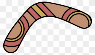 Medium Image - Drawing Of A Boomerang Clipart