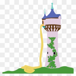 Rapunzel Tower Disney Princess Tangled Clip Art - Rapunzel Tower Clipart - Png Download