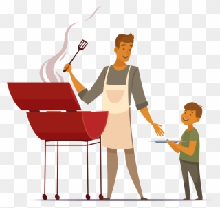 Grill Png Transparent Background - Grill Father Cartoon Clipart