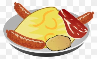 Free Sauerkraut - Sausage Clip Art - Png Download