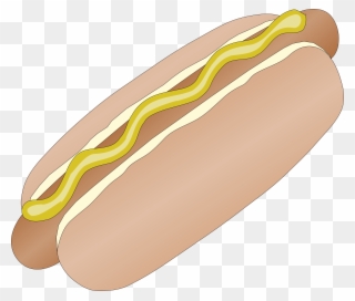 Hot Dog October 2011 Openclipart - Sausages On Bun Clipart - Png Download