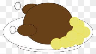 Stuffing Turkey Meat Pilgrim Cornbread - Thanksgiving Stuffing Clip Art - Png Download