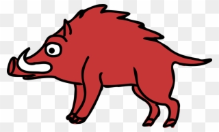 Domestic Pig Feral Pig Animal Wild Boar Download - Clipart Boar - Png Download