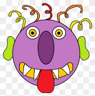 Silly Monster Clipart - Silly Monster - Png Download
