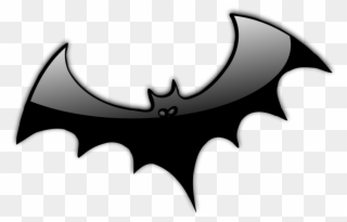 Glossy Bats Halloween Art Clipart, Vector Clip Art - Halloween Bat Shower Curtain - Png Download