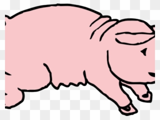 Original - Custom Cartoon Pig Throw Blanket Clipart