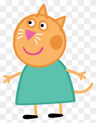 Candy Cat Peppa Pig Wiki Fandom Powered By Wikia - Gato De Peppa Pig Clipart