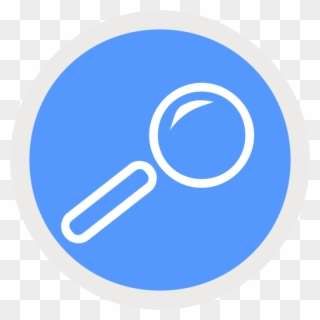 Computer Icons Magnifying Glass Hyperlink Drawing - Magnifying Glass In Circle Clipart