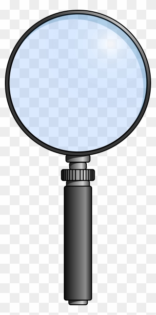 Magnifying Glass 4656 Large - Magnifying Glass Vertical Clipart