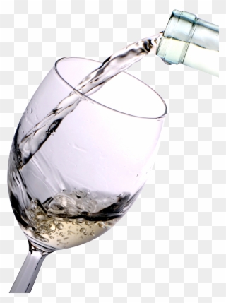 Wine Image Purepng Free - Wine Glass Pouring Wine Png Clipart