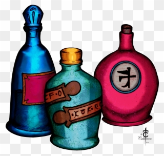 Potion - Potion Bottle Clip Art - Png Download