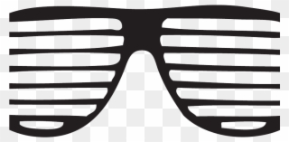 Sunglasses Clipart Kanye - Shutter Glasses - Png Download
