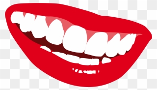 Lips Mouth Smile Teeth Happy Free Photo From Needpix - Smile Png Clipart