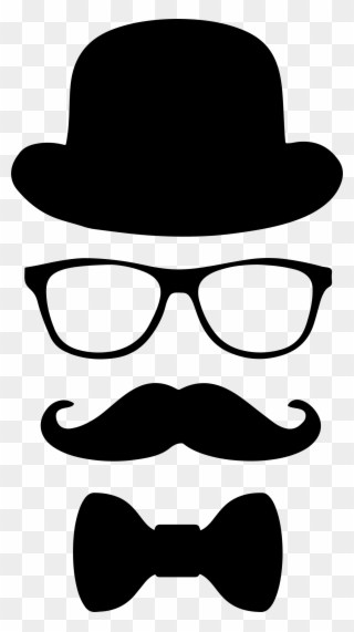 Disguise Clip Art Beard Transprent Png Free - Chapeu Oculos E Bigode Transparent Png