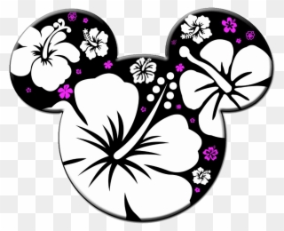 Mickey Mouse Icon Clipart - Hawaiian Mickey And Minnie Mouse - Png Download