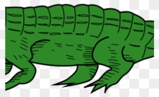 Swimming Clipart Alligator - Clip Art Png Crocodile Transparent Png