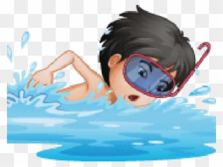 Swimming Clipart Google - Transparent Background Swimming Clipart - Png Download