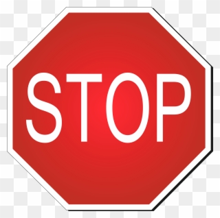 Stop Road Sign Png Clipart - Stop Sign Free Transparent Png