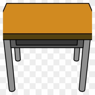 Furniture Clipart Classroom Desk Pencil And In Color - Table Clipart Png Transparent Png