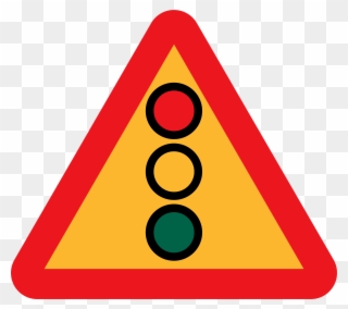 Traffic Light Traffic Sign Computer Icons - Traffic Light Signal Ahead Clipart