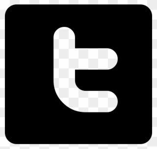 Twitter Logo Comments - Twitter White Background Black Logo Clipart