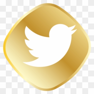 Gold Twitter Logo - Verification Twitter Clipart