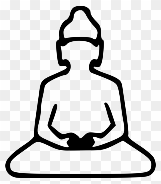 Free Vector Graphic - Buddha Outline Clipart