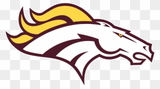 Madison Academy Defeated Lauderdale County With A Score - Pink Denver Broncos Logo Clipart
