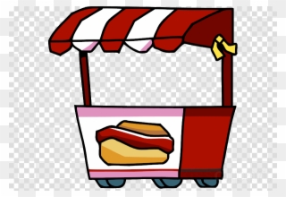 Hot Dog Stand Clip Art Clipart Hot Dog Street Food - Hot Dog Stand Png Transparent Png