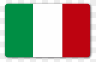 Bandera Italia Rectangular - Bandiera Italiana Clipart