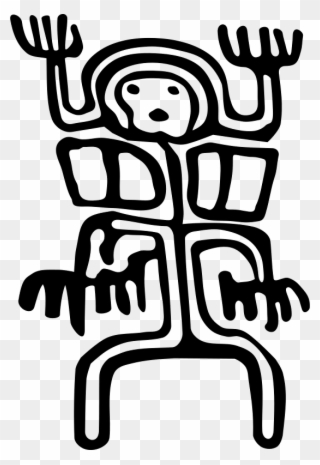 Rock Art Orman - Arte Rupestre Para Dibujar Clipart