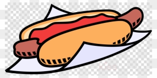 Hot Dog Clipart Hot Dog Hamburger Barbecue - Hot Dog - Png Download