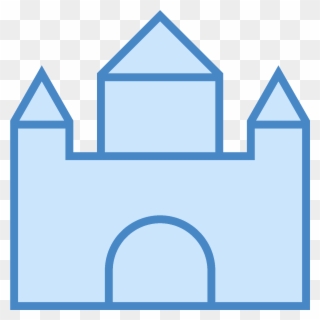 The Icon Is The Shape Of A Castle - Portable Network Graphics Clipart