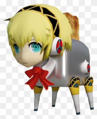 I'm The Maid Of Light, Infp, Ultimate Lucky Student, - Persona 3 Model Rips Clipart