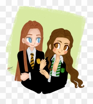 “ Margaery And Sansa, A Slytherin/hufflepuff Friendship - Hufflepuff And Slytherin Best Friends Clipart