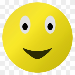 Smiley Clipart Excited - Smiley - Png Download
