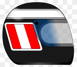 Helmet Integral Gerhard Berger - Wikimedia Commons Clipart