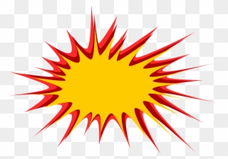Cartoon Explosion Boom Png For Kids - Boom Png Clipart