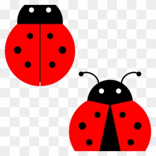 Ladybugs Clipart Ladybugs Clip Art At Clker Vector - Cartoon Clip Art Lady Bug - Png Download