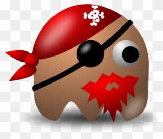 Big Image - Pacman Pirata Clipart