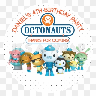 Octonauts Party Box Stickers - Octonauts All Characters Clipart