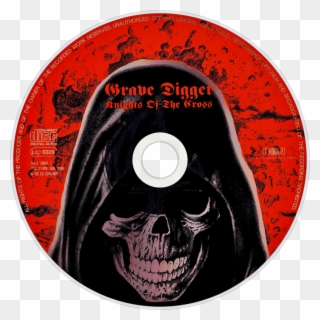 Grave Digger Knights Of The Cross Cd Disc Image - Knights Of The Cross Clipart