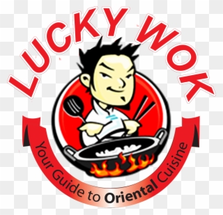 Lucky 5525 Ltd - Fry Noodle Logo Design Clipart