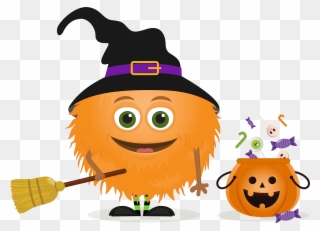 Nugget Says Happy Halloween - Portable Network Graphics Clipart