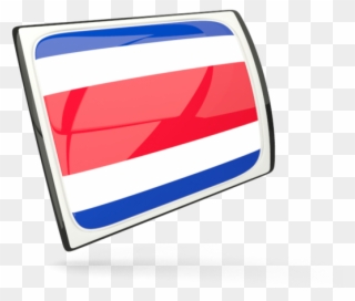 Illustration Of Flag Of Costa Rica - Flag Clipart