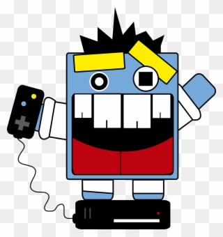 Gamer,crazy,games,video Clipart