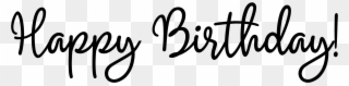 Happy Birthday Word Art Magenta - Happy Birthday Word Design Png Clipart