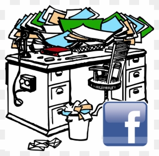 Facebook Genres For English Professors - Messy Clipart - Png Download