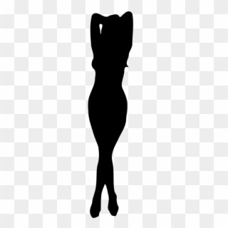 Curvy Woman Silhouette - Silhouette Woman Body Clipart