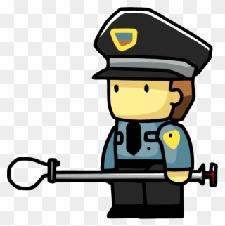 Dog Catcher Male - Scribblenauts Police Clipart